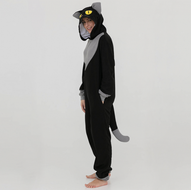 Пижама-кигуруми "Черный кот"