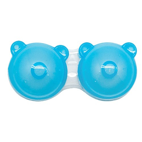 Контейнер для контактных линз "Mini bear" (голубой)