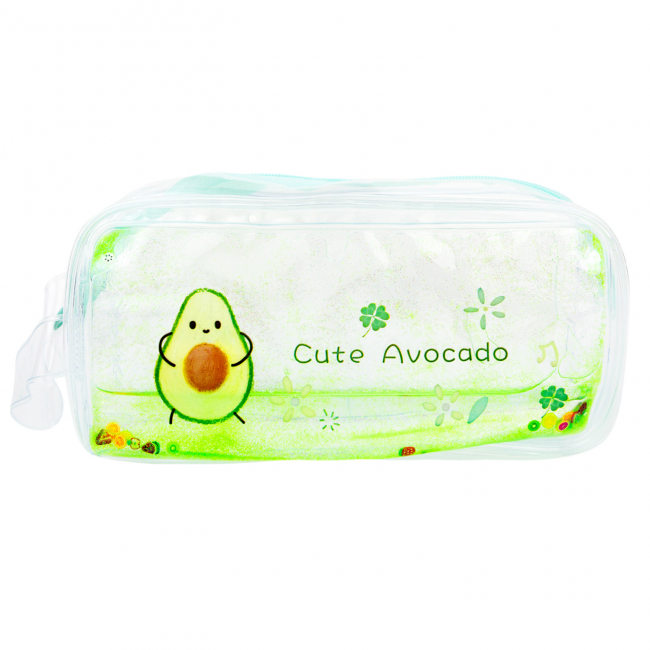 Косметичка "Cute avocado" прозрачная