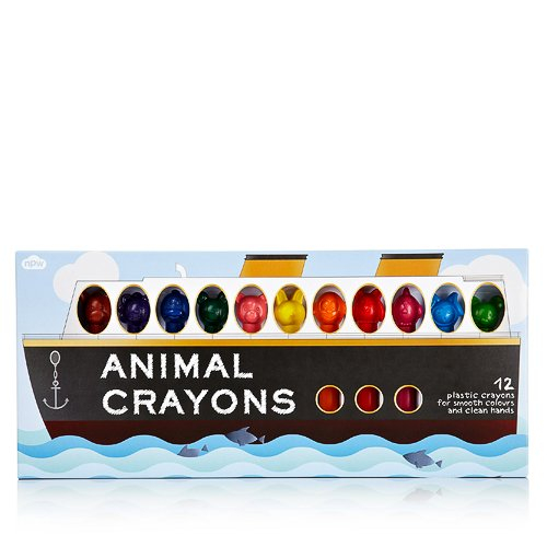 Цветные карандаши "Animal Ship"