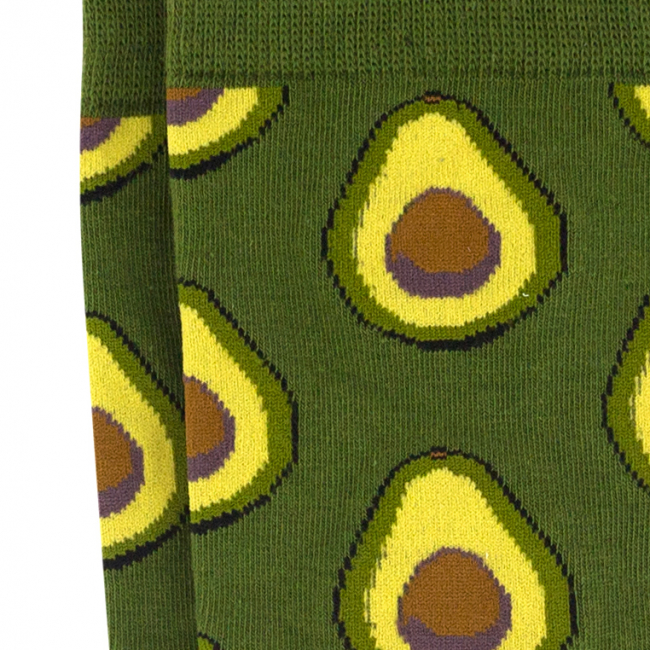 Носки "Авокадо" (зеленые)