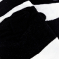 Носки короткие "Панда" (черно-белые)
