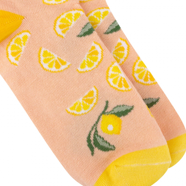 Носки "Лимоны и дольки", разм.35-39