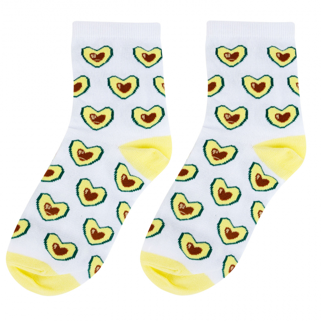 Носки "Любимое авокадо", разм.35-39