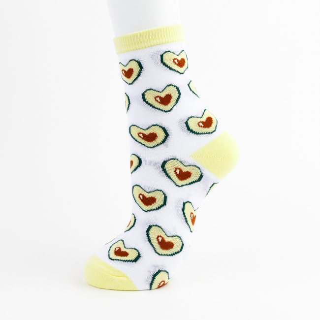 Носки "Любимое авокадо", разм.35-39