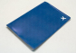 Обложка для паспорта "Самолет" (синяя)