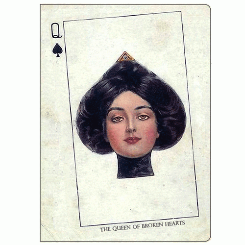 Обложка для паспорта "The Queen of Broken Hearts"