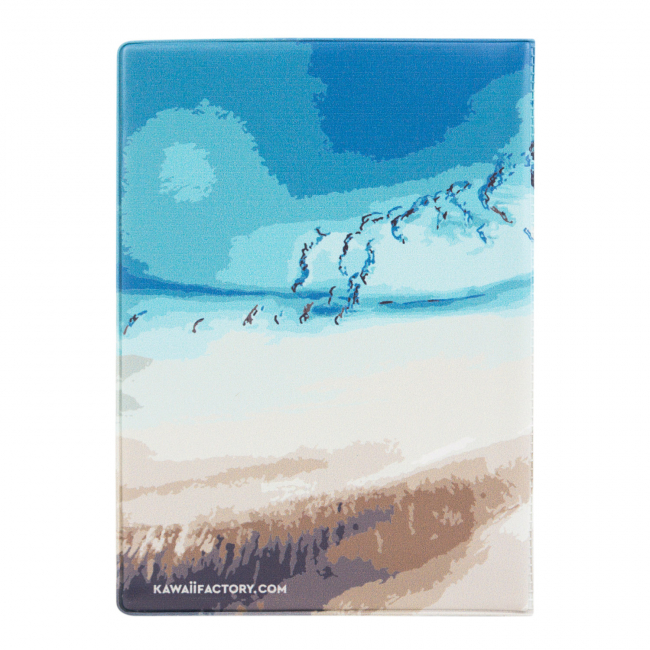 Обложка для паспорта "Абстракция-море"