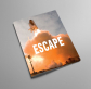 Обложка для паспорта "Escape to universe"