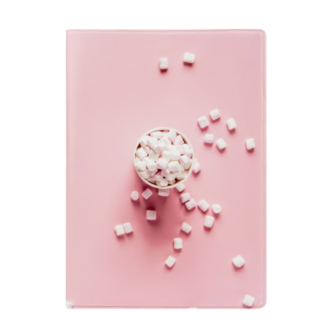 Обложка для паспорта "Mini marshmallows"