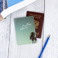 Обложка для паспорта "Оазис"