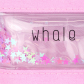 Пенал прозрачный "Whale" (розовый)