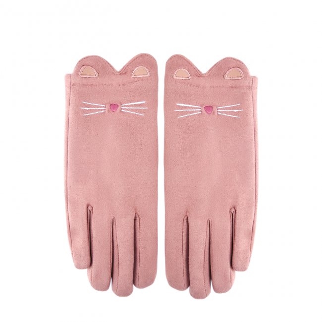 Перчатки "Котики" (розовые)