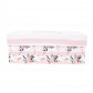 Подарочная коробка «Парочка фламинго», 21,5 х 13,5 х 8,5 см, прямоугольная