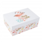 Подарочная коробка «Парочка фламинго», 23 х 16 х 9,5 см, прямоугольная