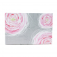 Подарочная коробка «Цветы», 28 х 18,5 х 11,5 см (розовая с зеленым)