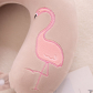 Подушка для путешествий "Фламинго", Memory Foam (розовая)