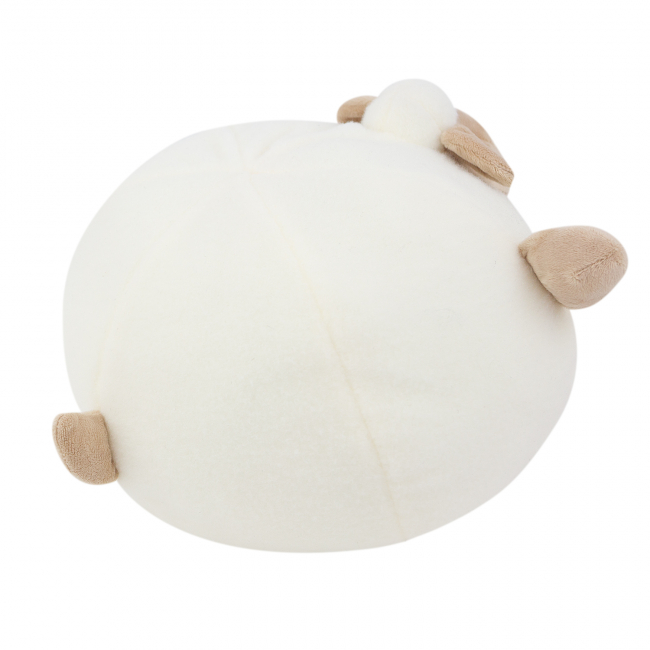 Игрушка-подушка "Бараш-кругляш" белый 25 см