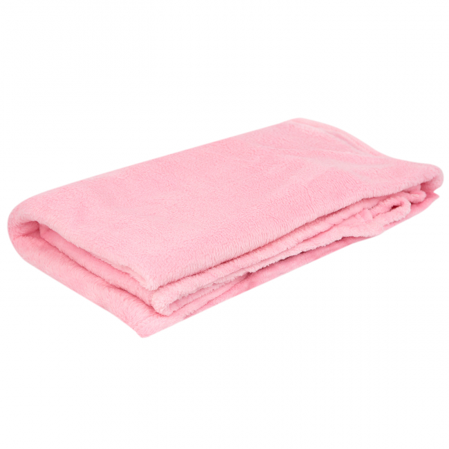 Игрушка-подушка "Бегемот с пледом" розовый