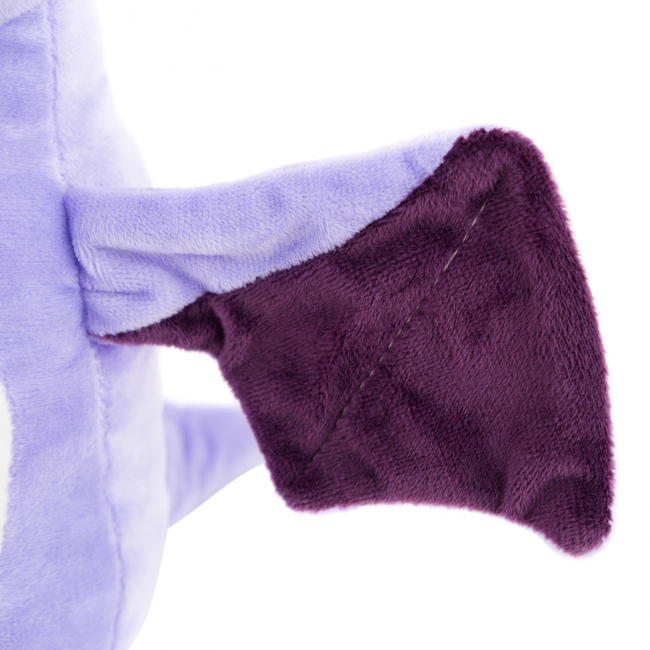 Игрушка-подушка "Динозаврик Мен" 30 см. фиолетовый