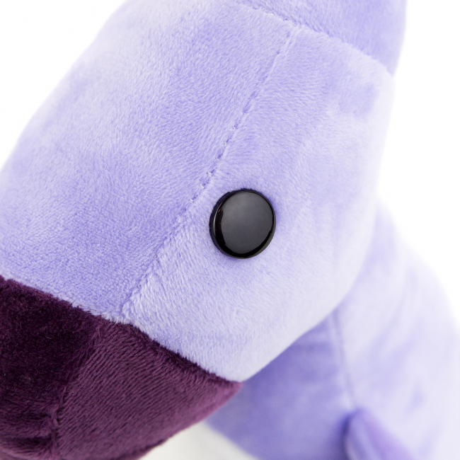 Игрушка-подушка "Динозаврик Мен" 30 см. фиолетовый