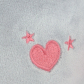 Игрушка-подушка "Единорог с сердечком" (серый)