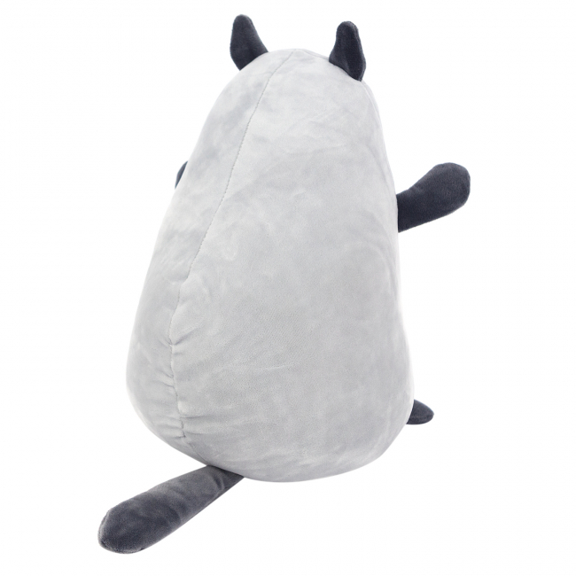 Игрушка-подушка "Кот" (серый) 25 см