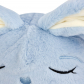 Игрушка-подушка "Собачка-заяц" (голубой) 45см