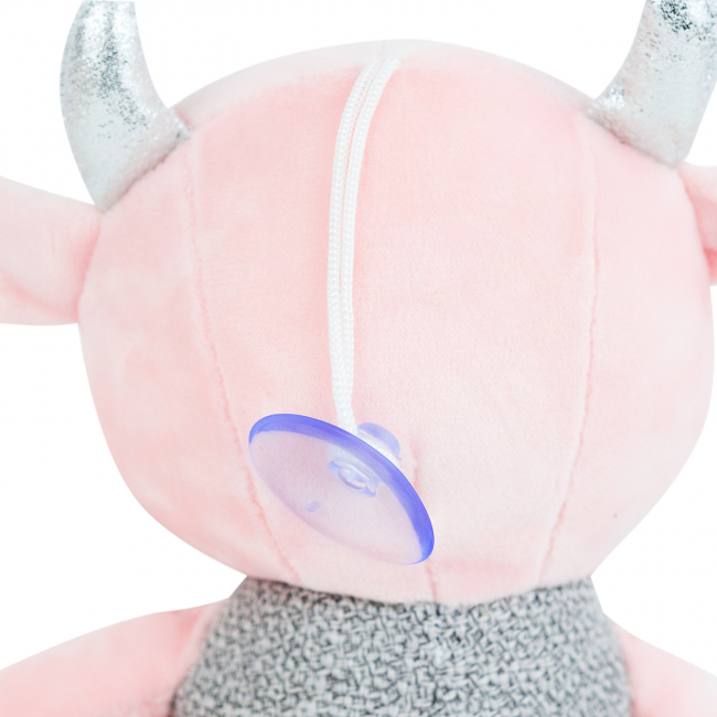 Игрушка-подушка "Телочка Сандра" (розовый персик) 40 см