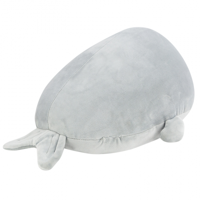 Игрушка-подушка "Тюленик" (серый) 40см