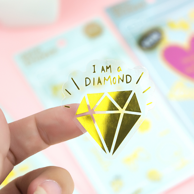 Наклейки "Gold ver.2" (diamond)