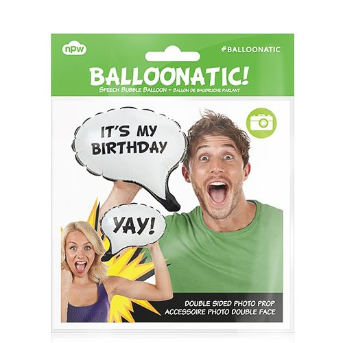 Воздушный шар "BALLOONATIC - IMB / YAY"