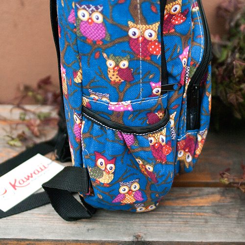 Рюкзак "Owls" (темно-синий)