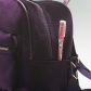 Рюкзак бархатный (фиолетовый)