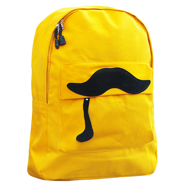 Рюкзак "Big mustache" (желтый)