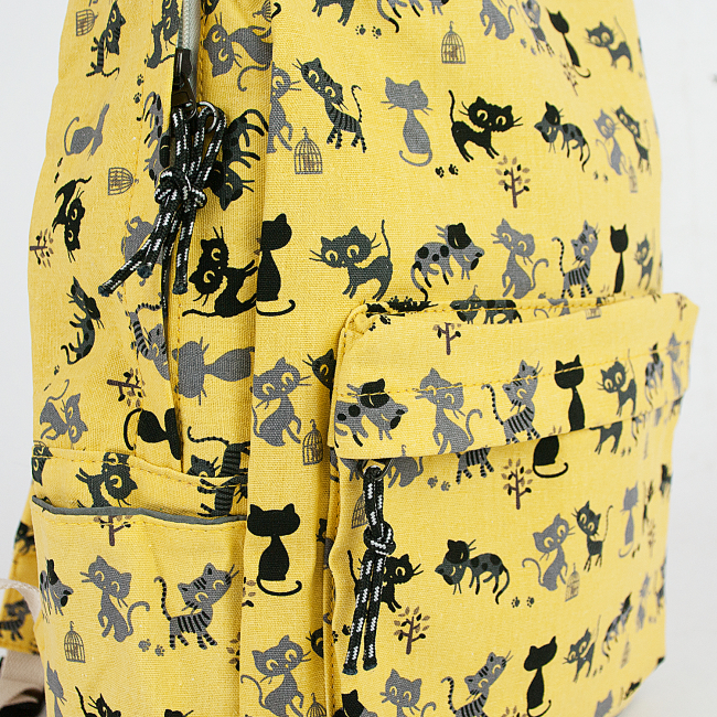 Рюкзак "Cat" (желтый)