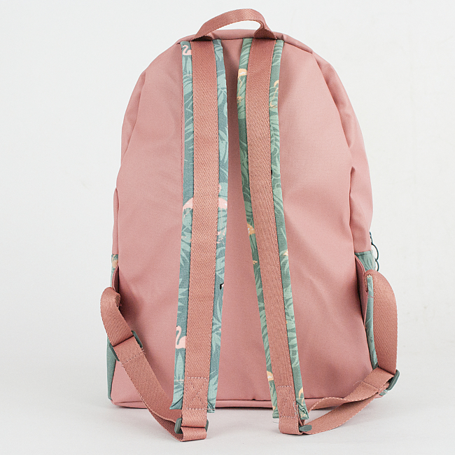 Рюкзак "Фламинго"  (серый с розовым)