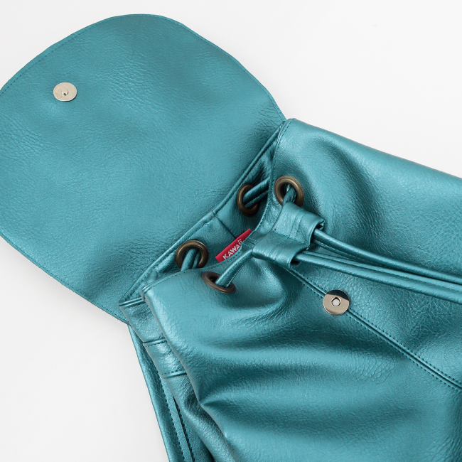 Рюкзак на завязках (сияющий зеленый)