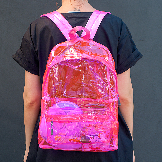 Рюкзак прозрачный "Розовый"