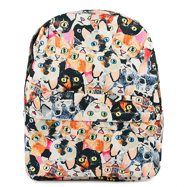 Рюкзак "Разноцветные коты"