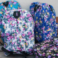 Рюкзак с цветочным принтом "Floral pattern" (бирюзовый)