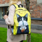 Рюкзак "Уютный кот" (желтый)