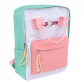 Сумка-рюкзак "Sup" (белый с розовым)