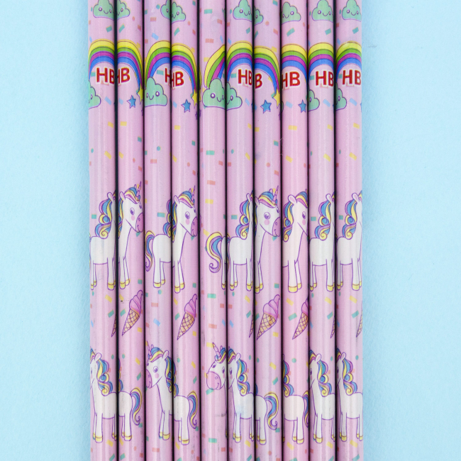 Набор карандашей "Единорожки" (розовый)