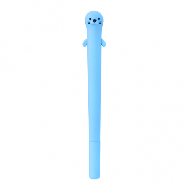 Ручка "Cute seal" (голубая)