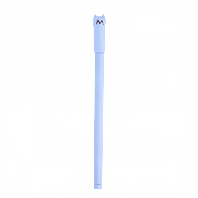Ручка "Happy cat" (голубая)