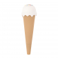 Ручка "Ice Cream cone" (белая)