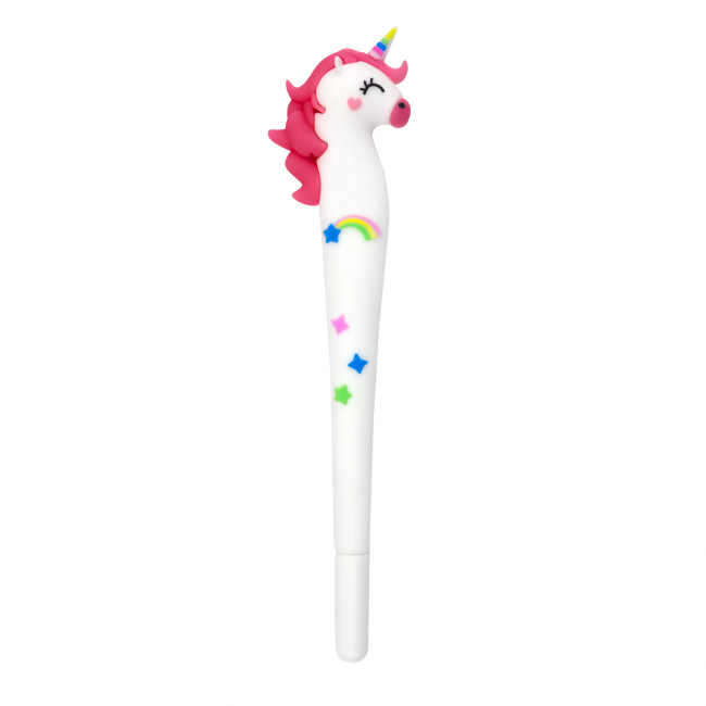 Ручка "Magical unicorn" (коралловая)