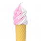 Ручка "Мороженое" (розовая)