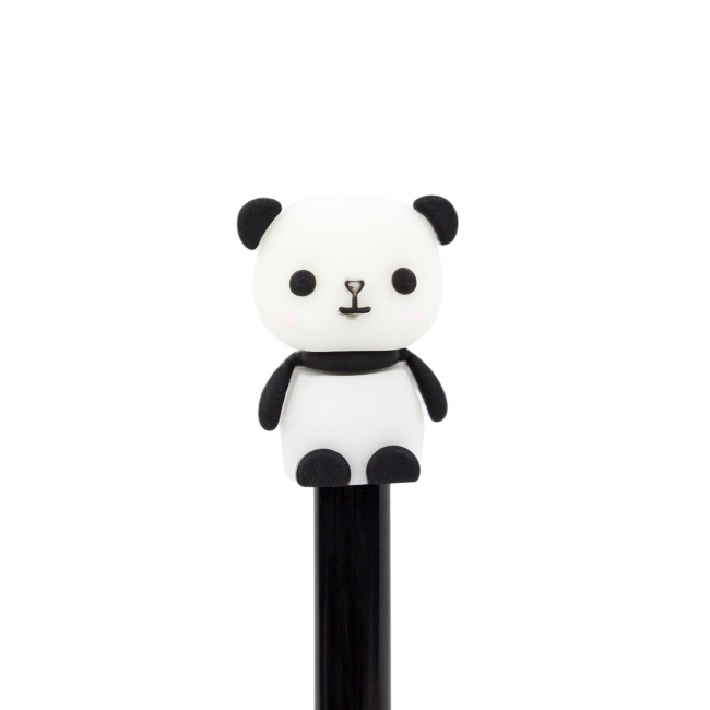 Ручка "Панда румяный" черный
